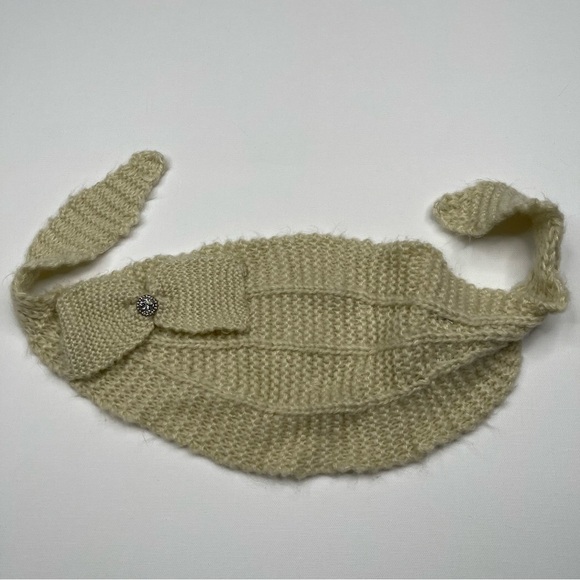 Natasha Headband Ear Warmer Hat Knit Winter Fall Outdoor Date Boho Warm Beige - Picture 1 of 8